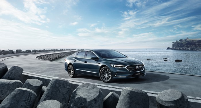 2019-20 Buick LaCrosse on a Coastal Road