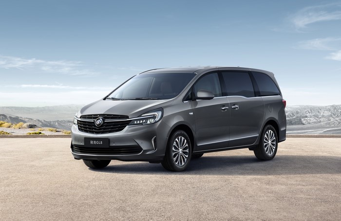 Grey Buick GL8 Minivan