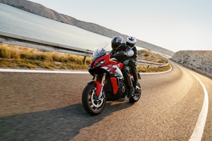 BMW 2020 S 1000 XR Motorcycle on Road