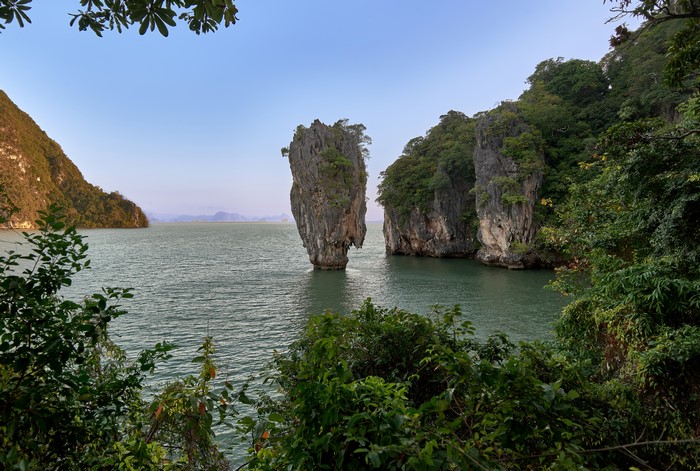 Khao Phing Kan Thailand Bay Crag