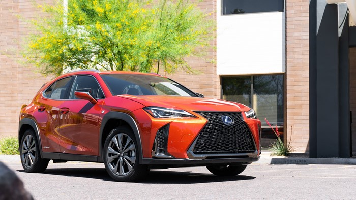 2019 Lexus UX 250h F SPORT in Orange