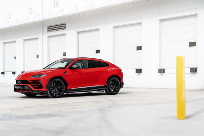 Red 2019 Lamborghini Urus Crossover