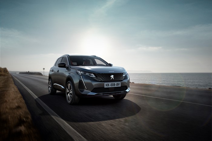 Peugeot 3008 GT Crossover on a Coastal Road