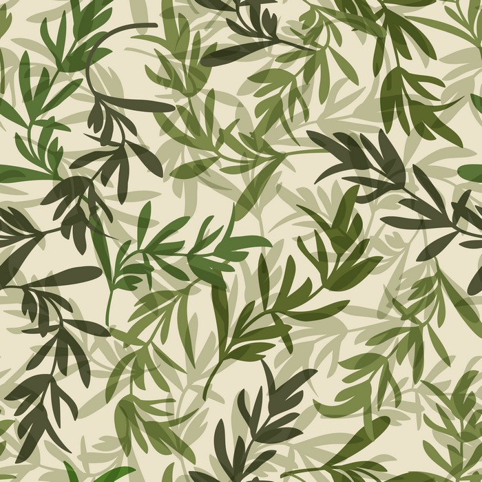 Green Branches and Foliage Texture