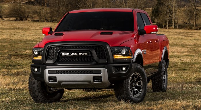 Red Ram 1500 Rebel Crew Cab Pickup Truck