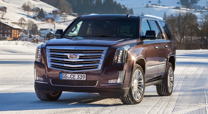 2015 Cadillac Escalade Platinum EU-spec SUV
