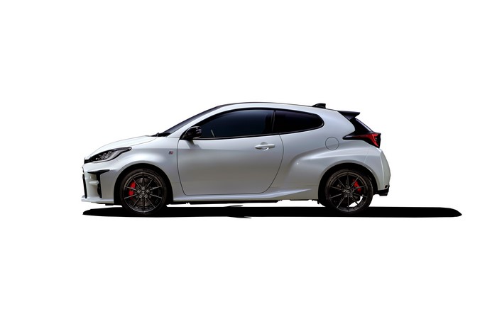 White 2020 Toyota GR Yaris RZ High Performance JP-spec