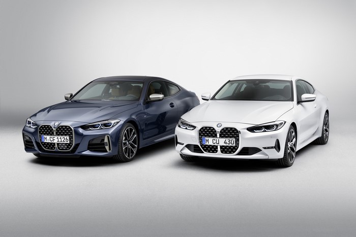 Two BMW 4 Series Coupes