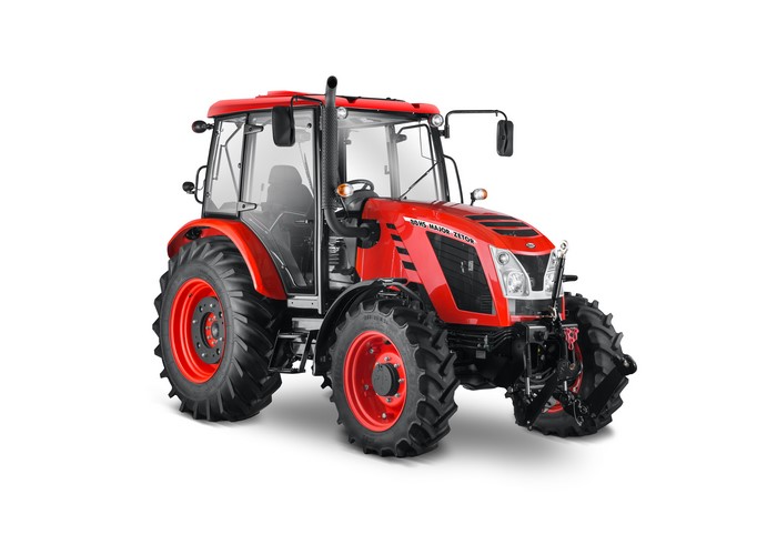 Red Zetor Major Tractor