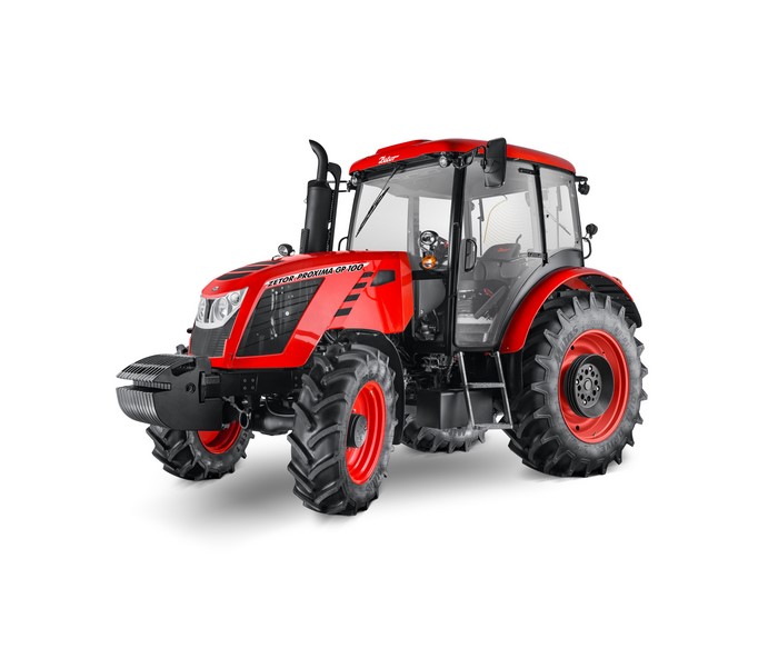 Red Zetor Proxima GP 100 Tractor