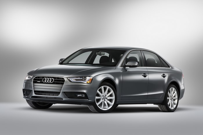 Grey Audi A4 Sedan