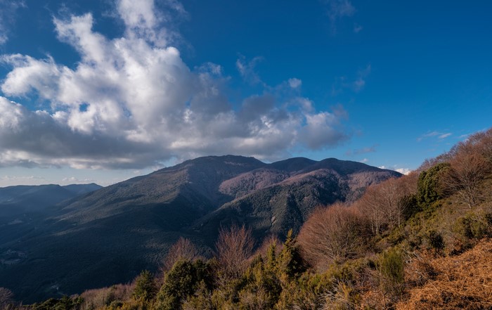 Mountains and Clouds in Catalonia, Spain