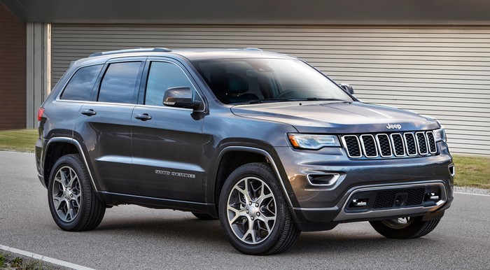 Grey 2017 Jeep Grand Cherokee Sterling Edition SUV