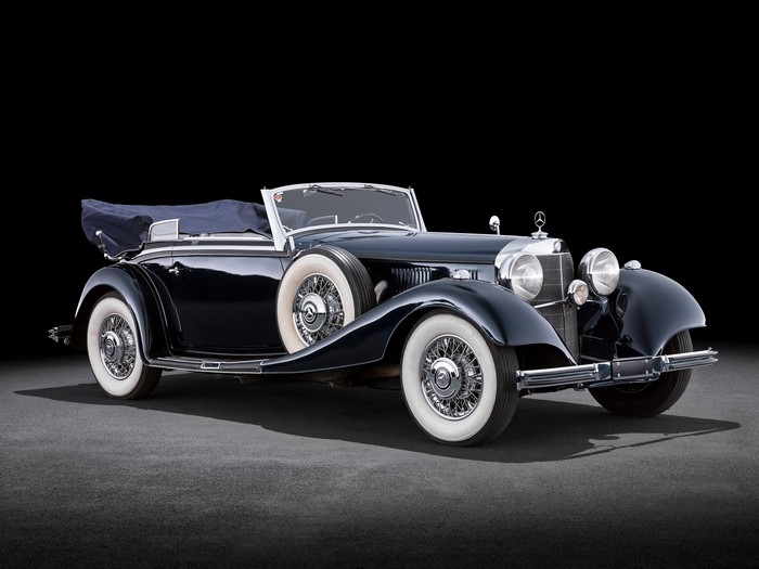 Mercedes-Benz convertible car