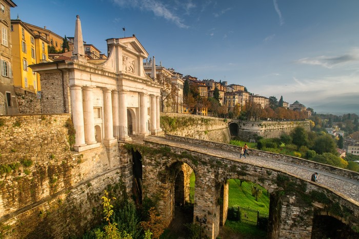 Porta San Giacomo, Bergamo, Italy
