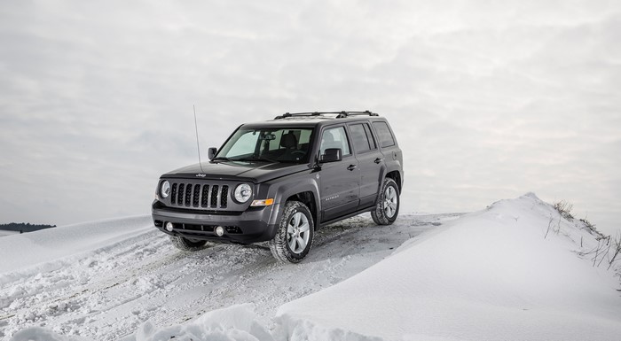 2015 Jeep Patriot Latitude SUV in Snow