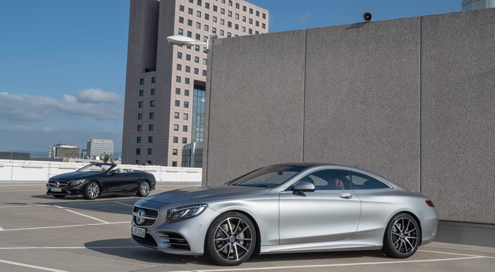 Mercedes-Benz S 560 Coupe AMG Line 2017 Silver