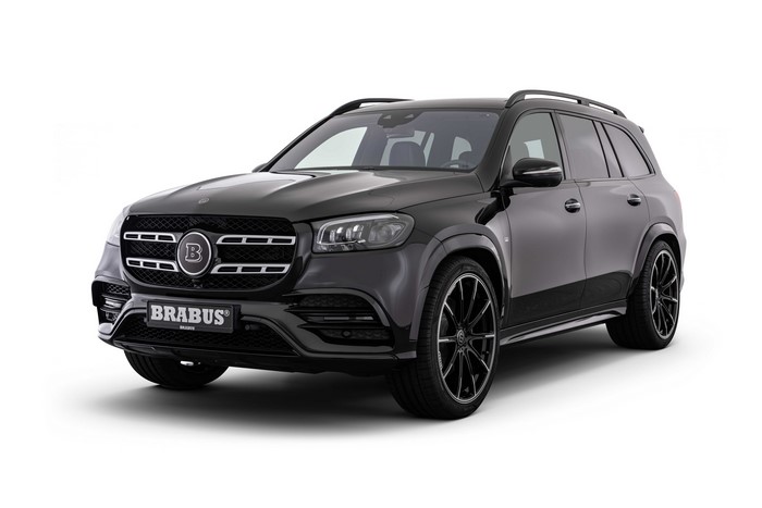 4K Brabus Mercedes-Benz GLS 550 (X167) 2020 Black Metallic
