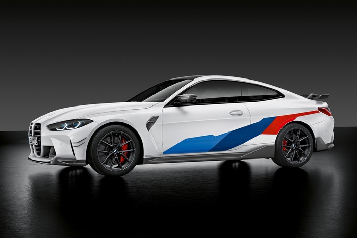 BMW M4 Competition M Performance Parts (G82) Side View
