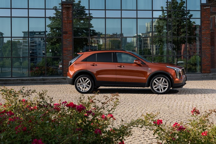 Cadillac XT4 Crossover in Metallic Brown