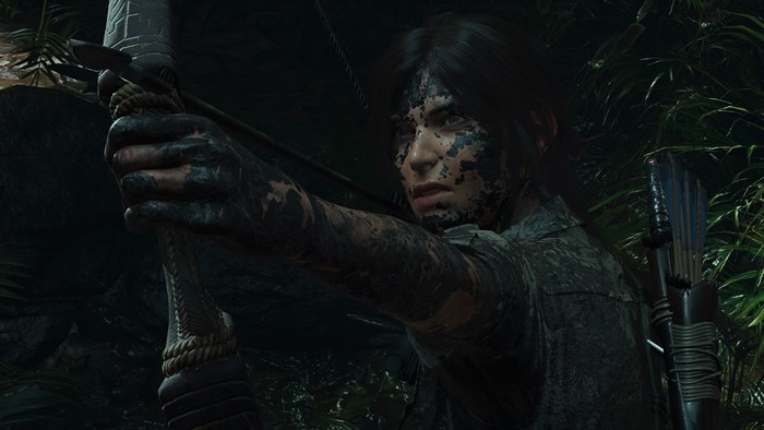 4K Shadow of the Tomb Raider: Lara Croft with Bow