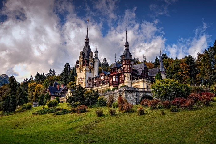 Peles Castle in Sinaia, Romania