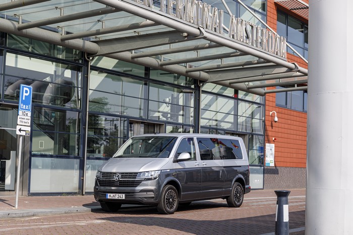 Volkswagen Caravelle Minivan at Amsterdam Terminal