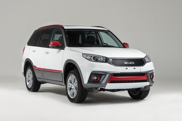 White Chery Tiggo 3 / DR EVO5 Crossover