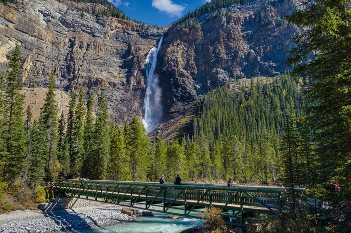 Takakkaw Falls in Yoho National Park, Canada
