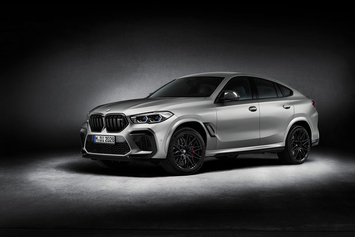 4K BMW X6 M Competition 'First Edition' (F96) Silver 2020
