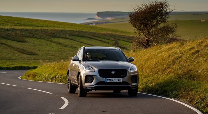 Jaguar E-Pace P300 AWD R-Dynamic on UK Road