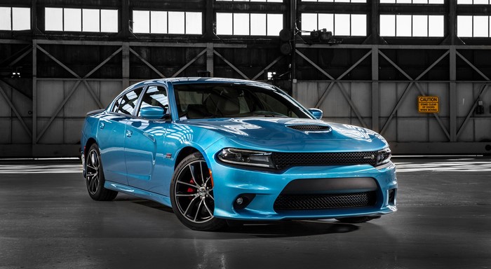 Light Blue Dodge Charger R/T Scat Pack Sedan