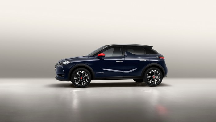 Blue DS 3 Crossback 2020 Crossover