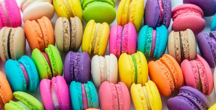 Multicolor Macarons