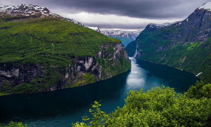 4K, 5K, Geiranger, Norway, Mountains, Crag, Fjord, HD Wallpaper | Rare ...