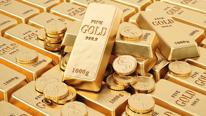 Gold Ingots and Coins