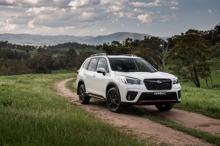 White 2020 Subaru Forester 2.5i Sport SUV