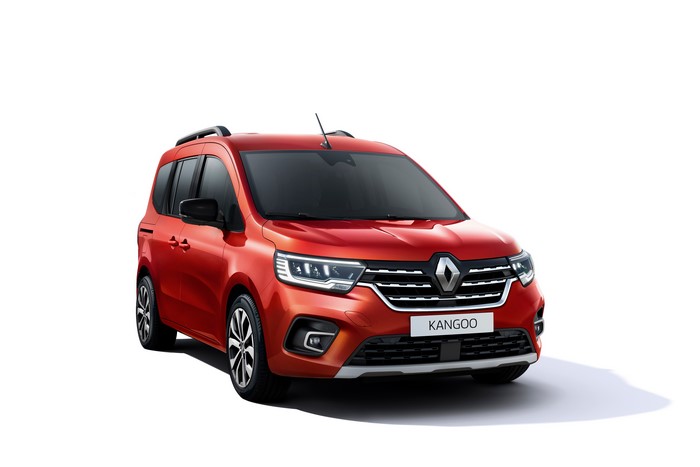 Red Renault Kangoo Minivan
