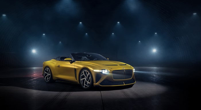 Bentley Bacalar Mulliner Yellow Roadster