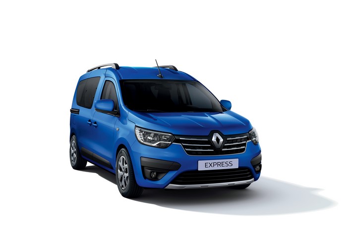 Blue Renault Express Minivan 2021