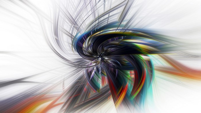 Abstract 4K Twirl