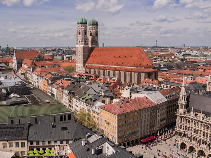 Frauenkirche Cathedral in Munich, Germany