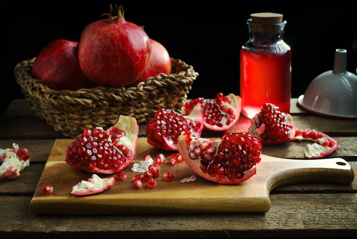 Pomegranate Still-life with Juice
