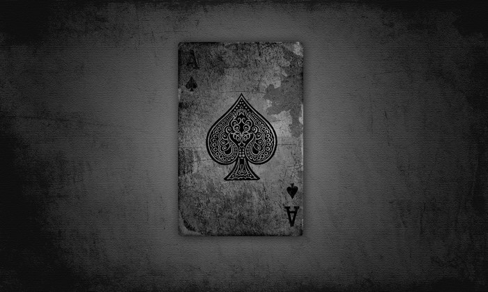 Ace of Spades playing card