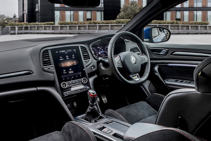 Renault Interior with Steering Wheel