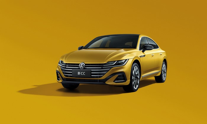 Volkswagen CC 380 TSI R-Line Metallic Yellow