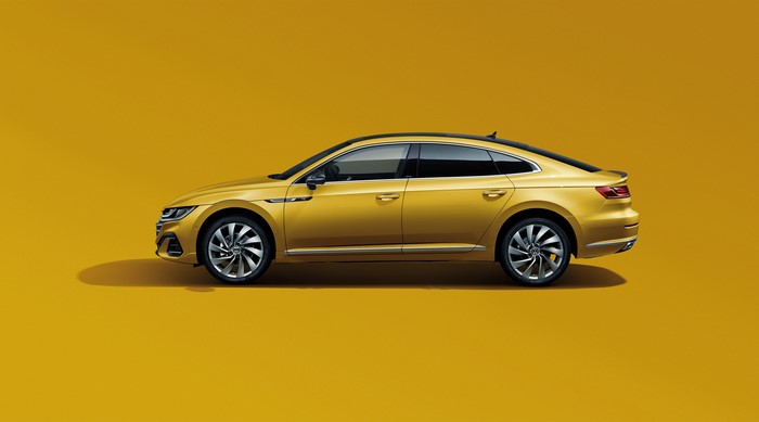 Volkswagen Arteon CC 380 TSI R-Line Metallic Yellow