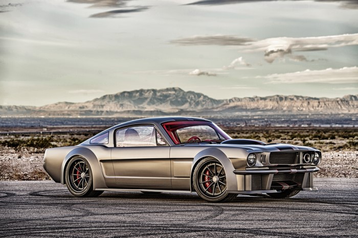 Ford Mustang 1965 HDR Side View