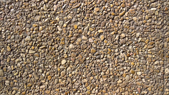 Pebble aggregate texture