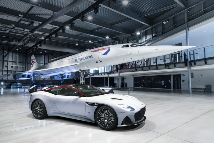 Aston Martin DBS Superleggera Edition Concorde and British Airways Concorde